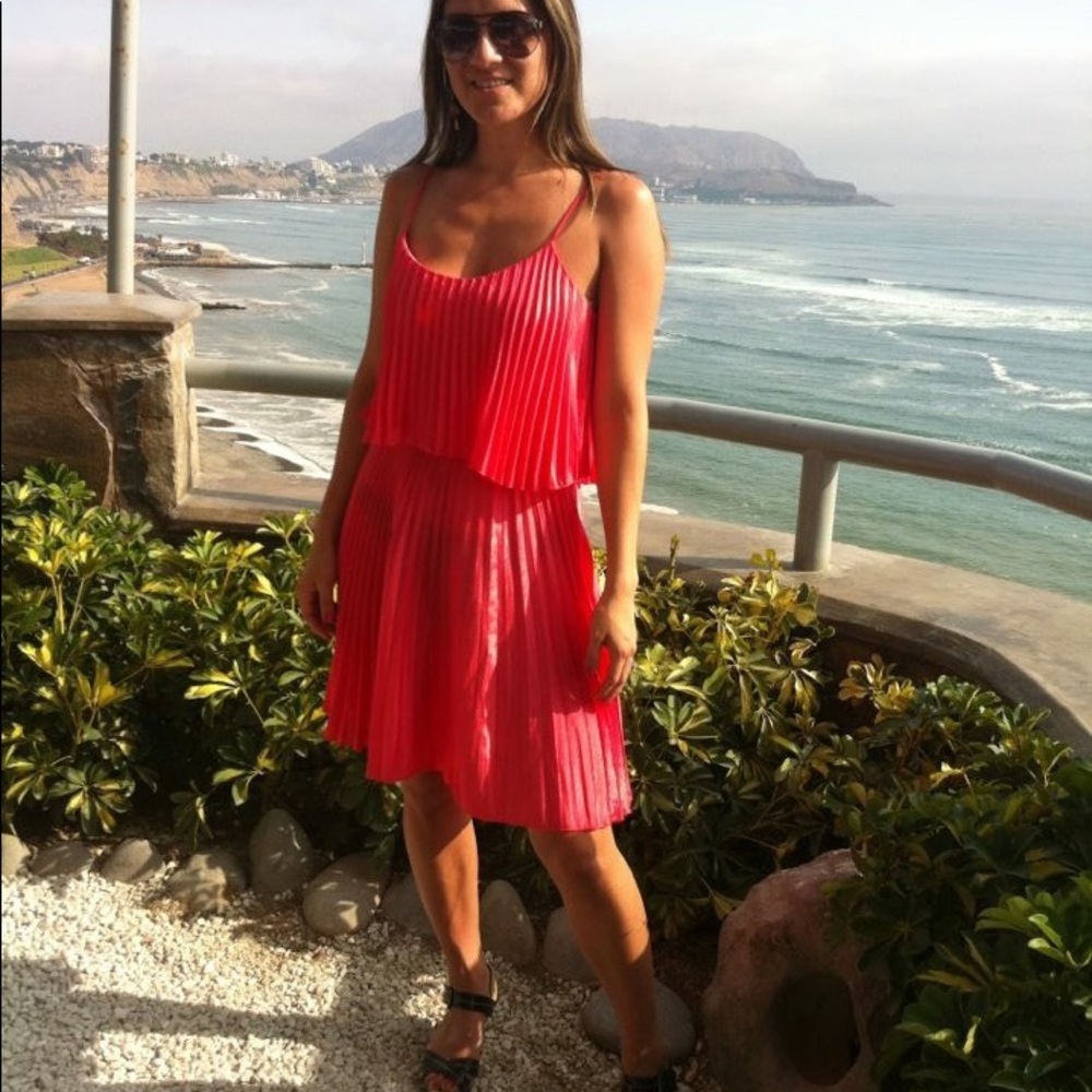 Pleated dress